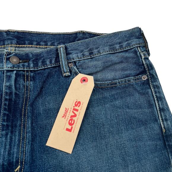 Levi’s 514 Authentic Fit Straight men’s medium wash jeans - Picture 5 of 14